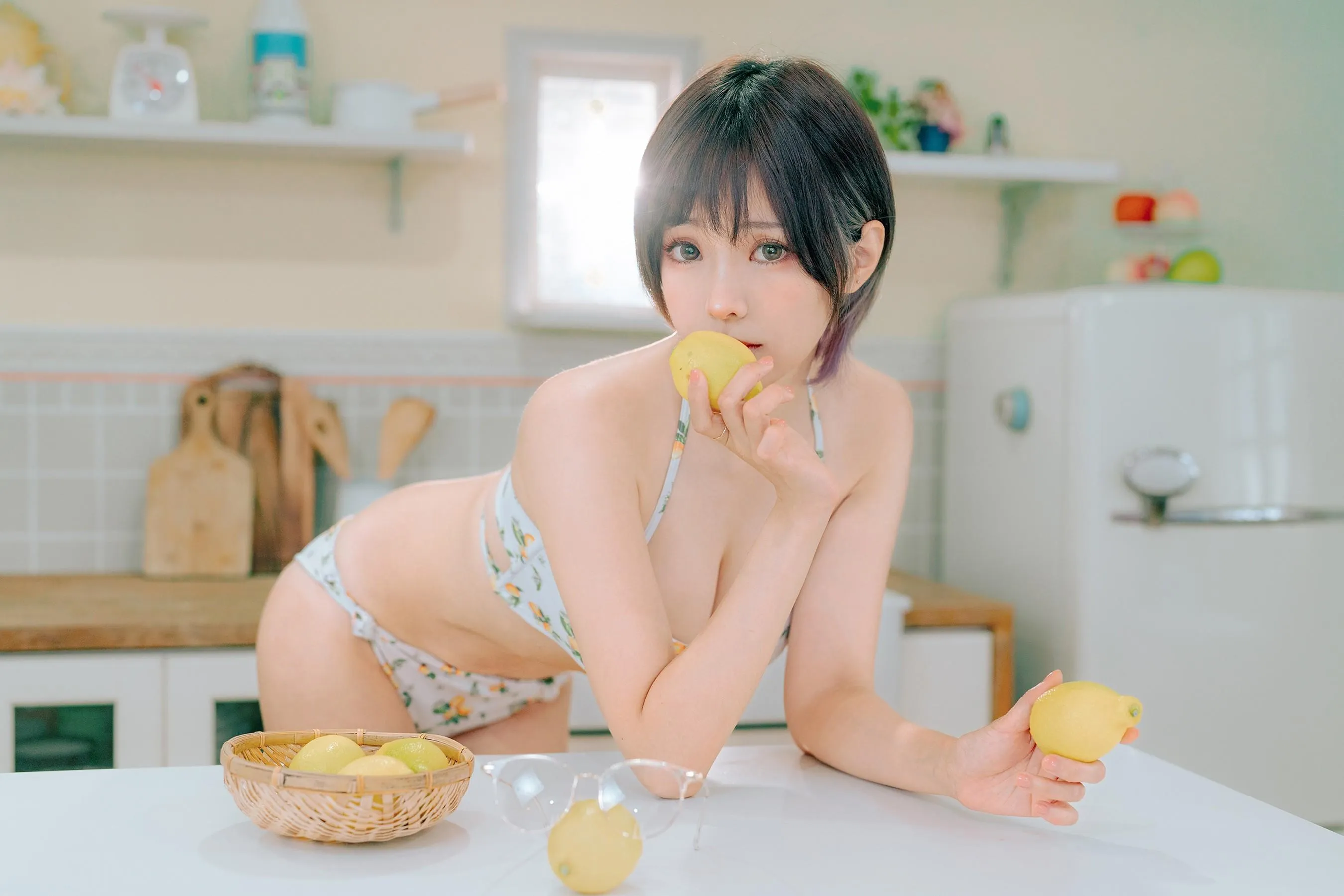 ElyEE子 – NO.121 2023.august C-檸檬泳裝 Lemon Swimsuit [32P]插图2